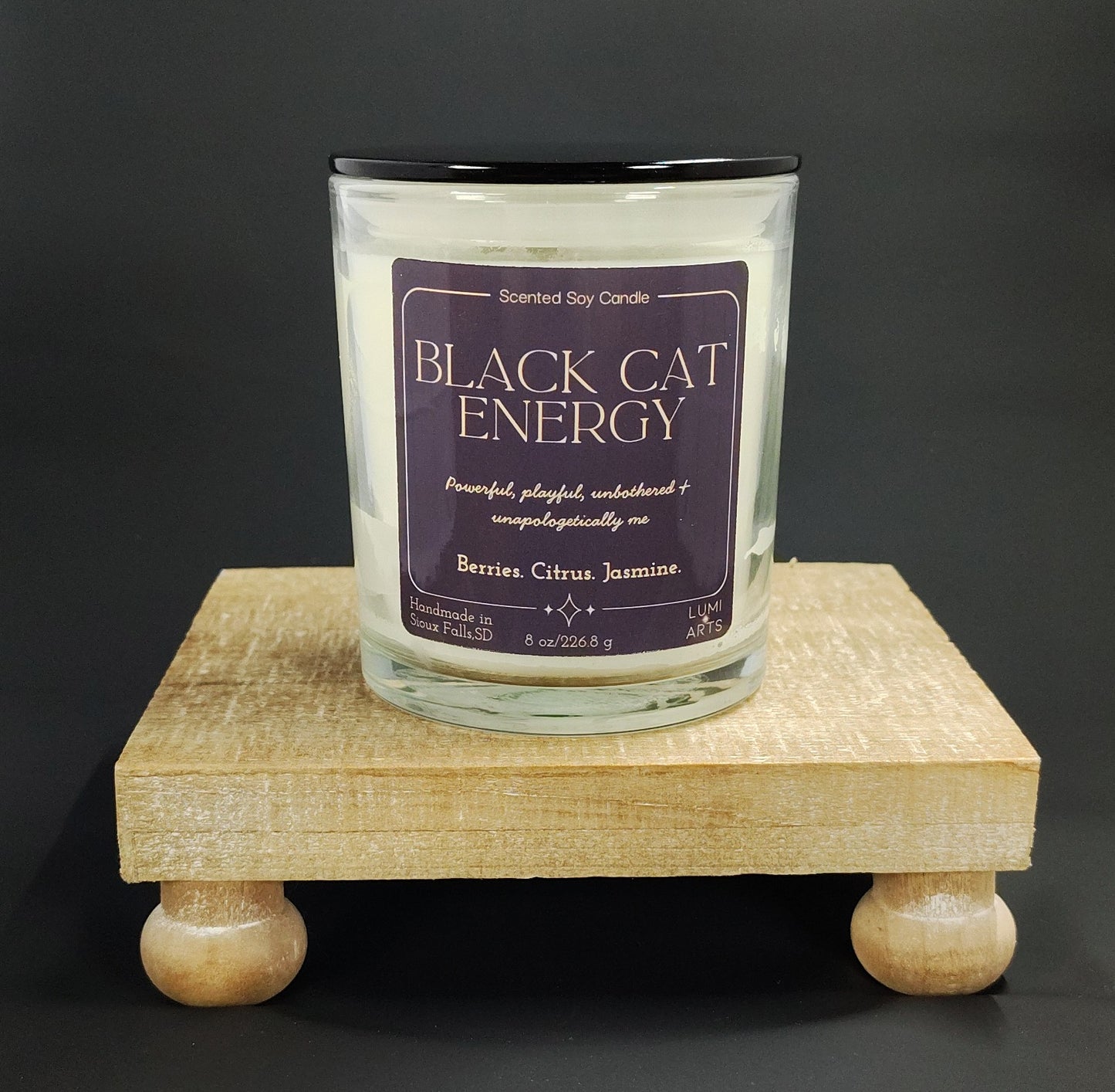 Black Cat Energy - berries, fruit, jasmine