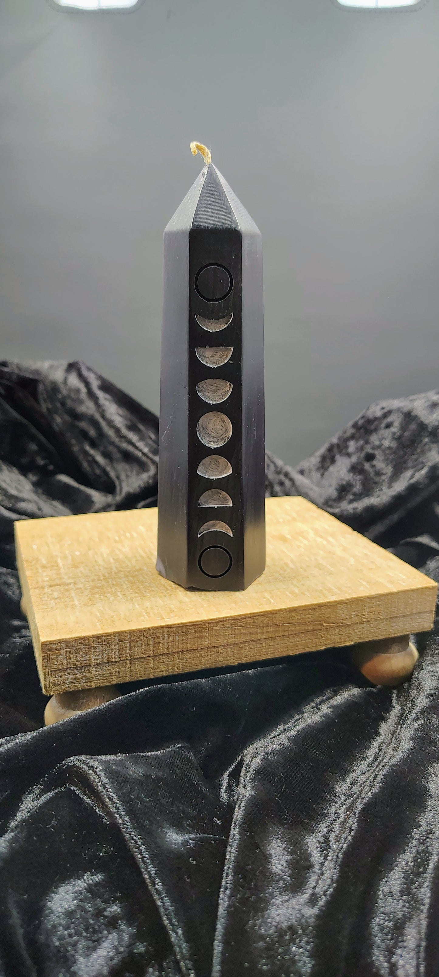 Moon Phase Tower Candle