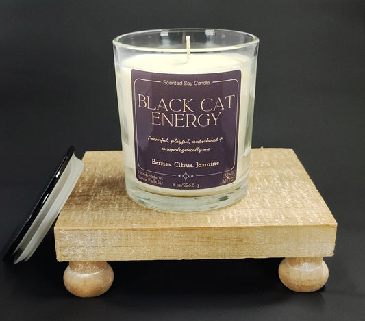 Black Cat Energy - berries, fruit, jasmine
