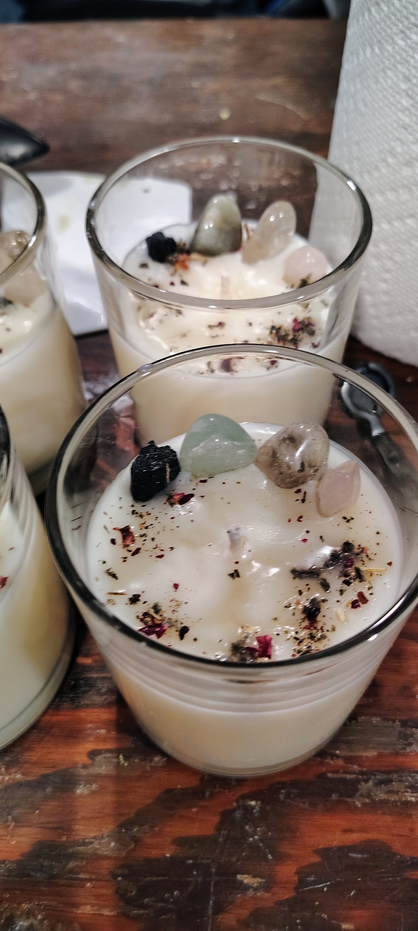 Taurus Supermoon Candle - Grounded, Glowing, & Growing