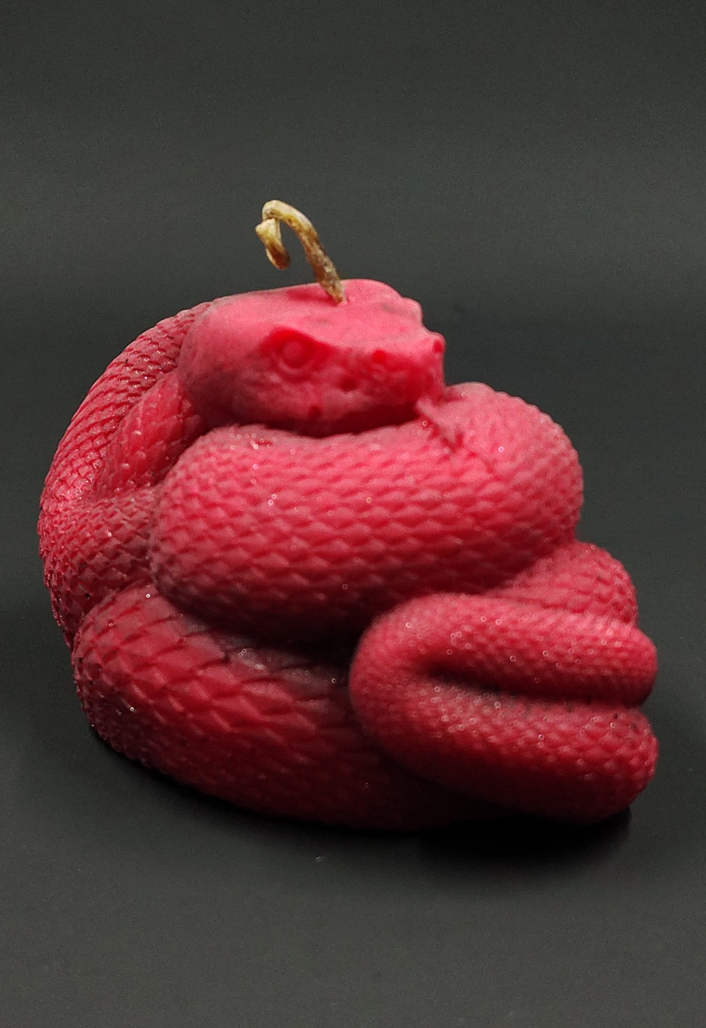 Snake candle - Red
